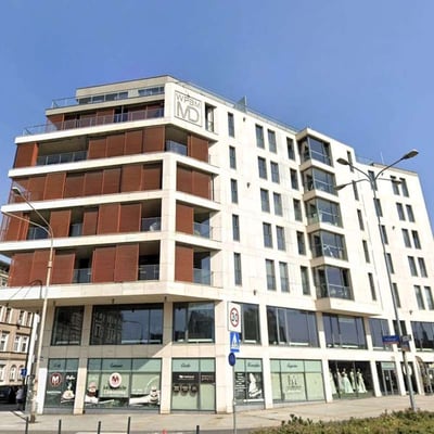 Аренда современной 2-комнатной квартиры в комплексе Bulwary Drobnera, 48 м², Вроцлав, Польша